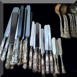 S02. Tiffany sterling flatware. 